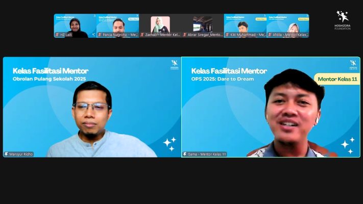 Mentoring Obrolan Pulang Sekolah batch 2 dilaksanakan via daring