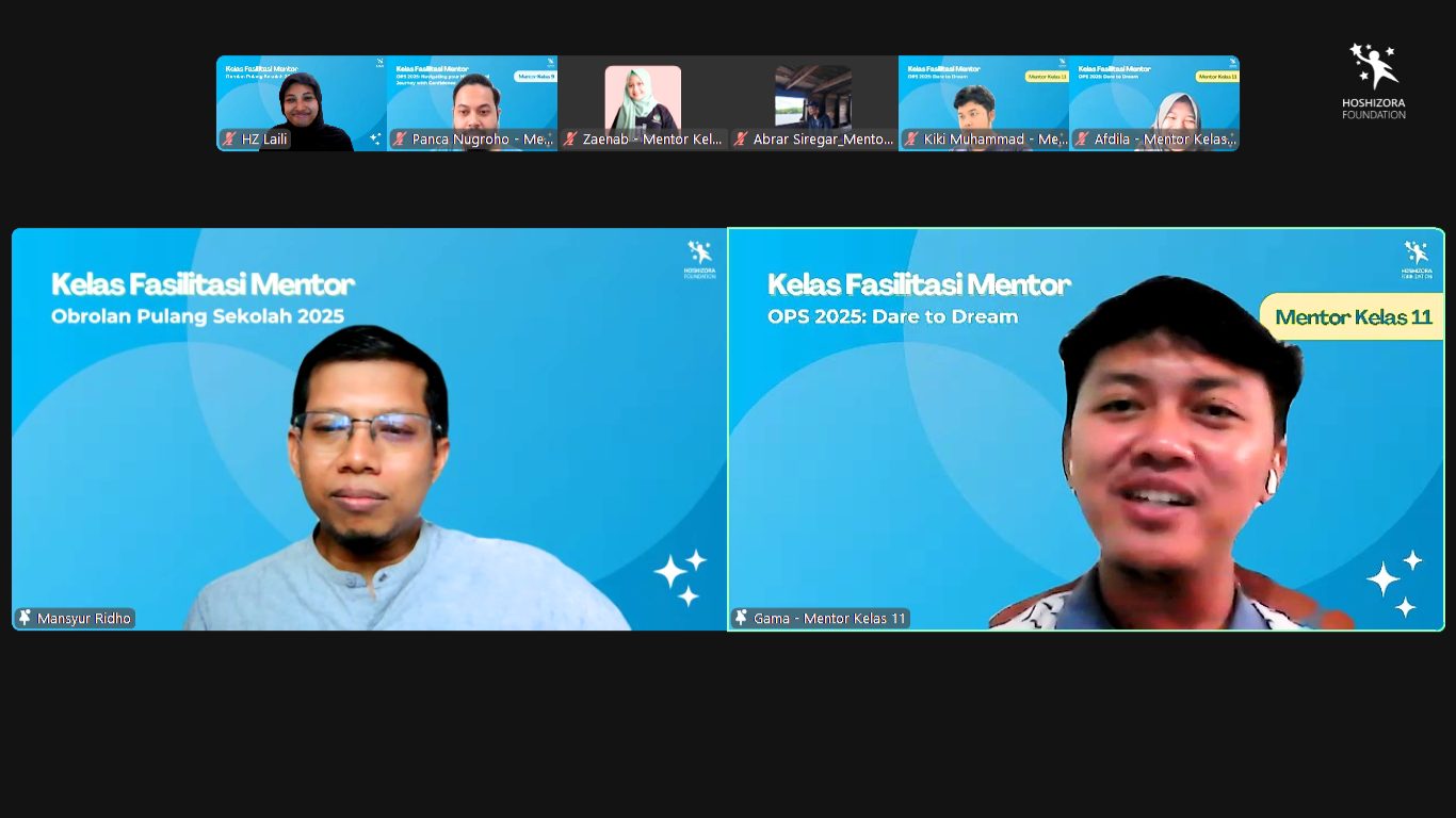 Mentoring Obrolan Pulang Sekolah batch 2 dilaksanakan via daring
